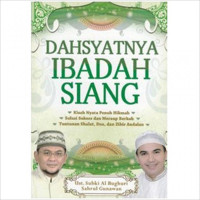 Image of DAHSYATNYA IBADAH SIANG