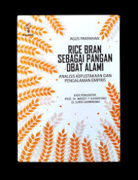 Image of RICE BRAN SEBAGAI PANGAN OBAT ALAMI