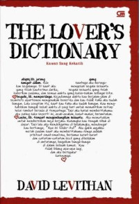 Image of The Lover's Dictionary