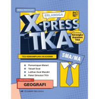 Image of X-PRESS TKA GEOGRAFI : tes kemampuan akademik SMA/MA